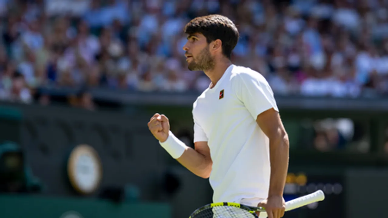 Alcaraz’s never-give-up mindset is the hallmark of a true champion: Sachin Tendulkar (Credit: Wimbledon/X)