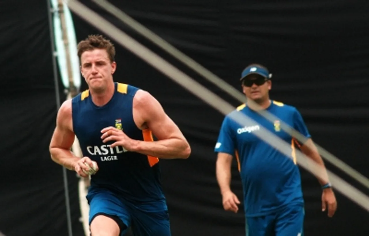 (071015) Kolkata: South Africa - practice session