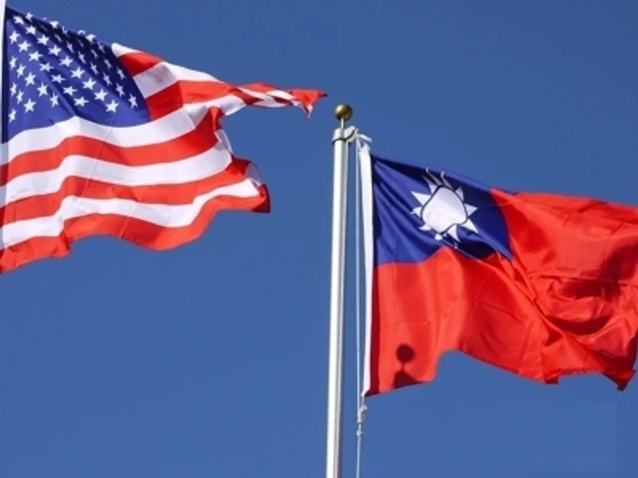 US,Taiwan, flag,