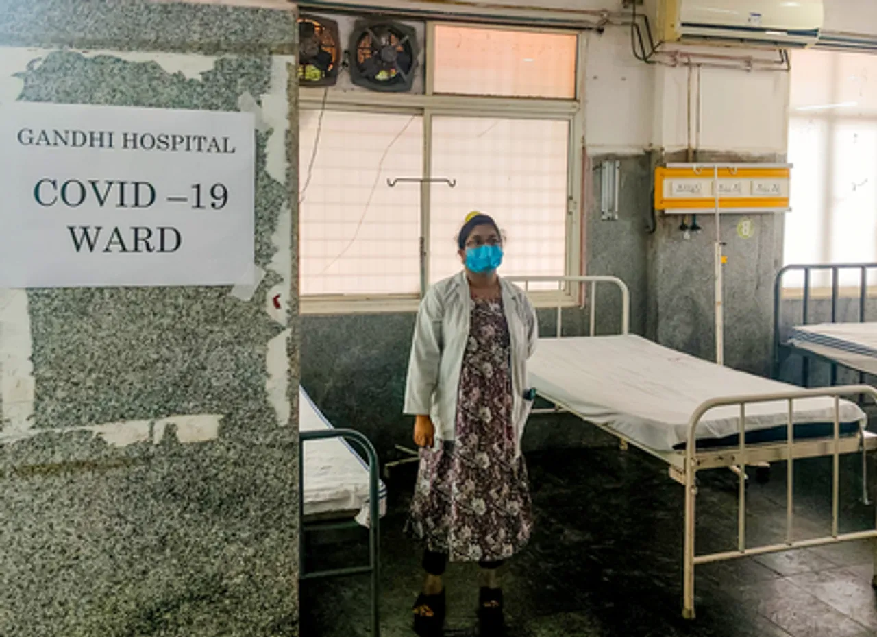 Hyderabad: COVID-19 ward set up at Gandhi Hospital
