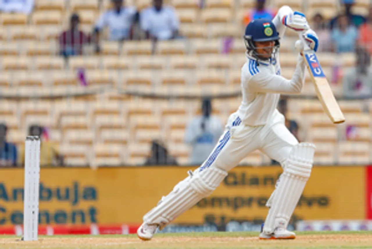 Chennai : Third day of the first Cricket Test Match Between India And Bangladesh