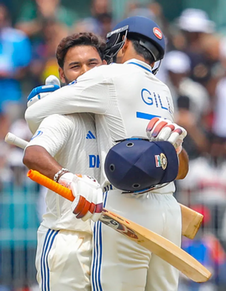 Chennai : Third day of the first Cricket Test Match Between India And Bangladesh