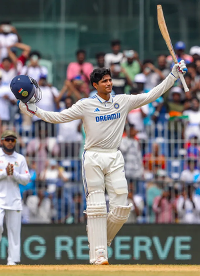 Chennai : Third day of the first Cricket Test Match Between India And Bangladesh