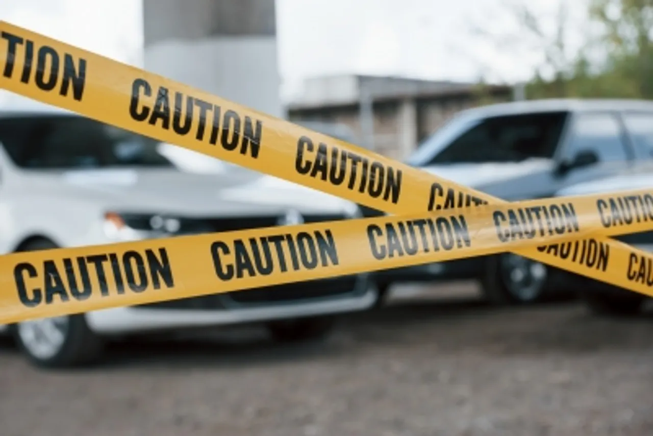 Accident, road accident, crime scene,