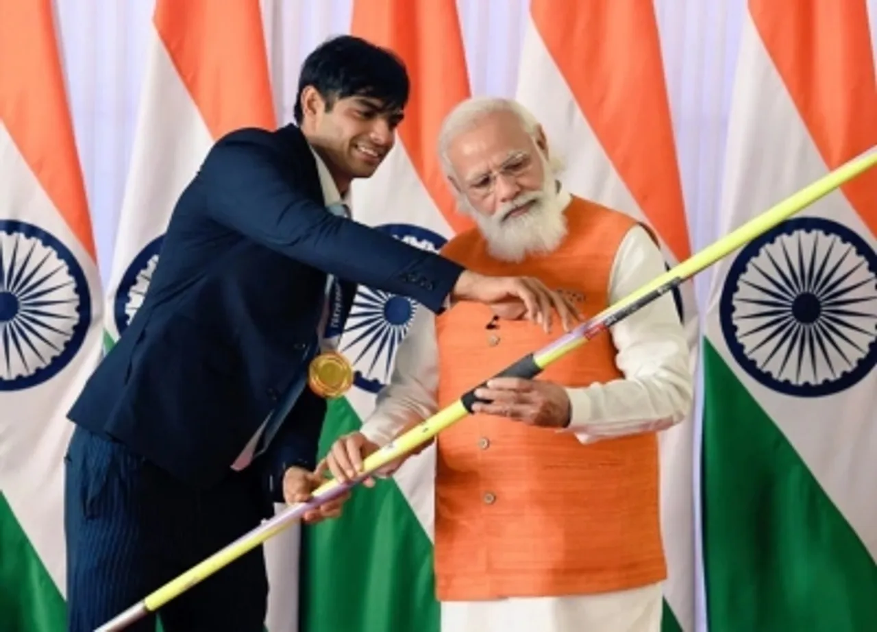 PM Modi congratulates Neeraj Chopra on historic achievement