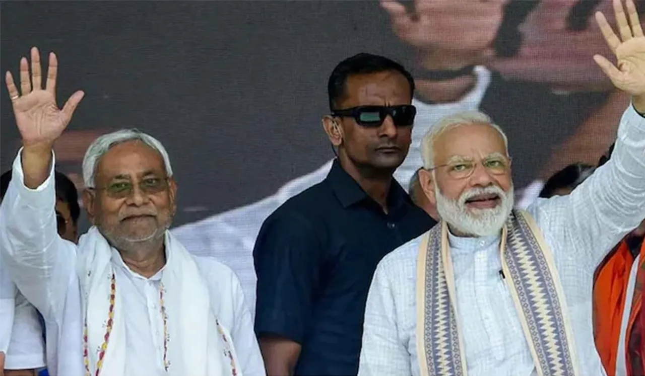 Nitish and Modi