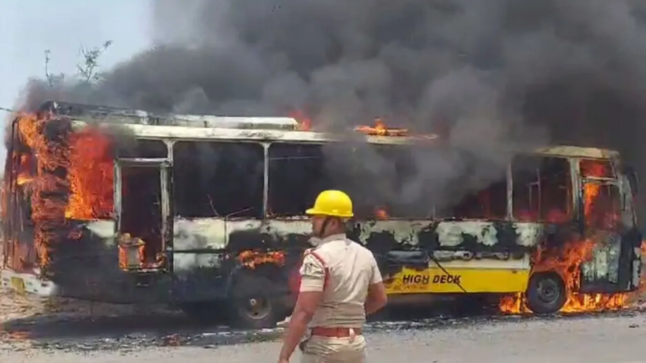 Bus Fire