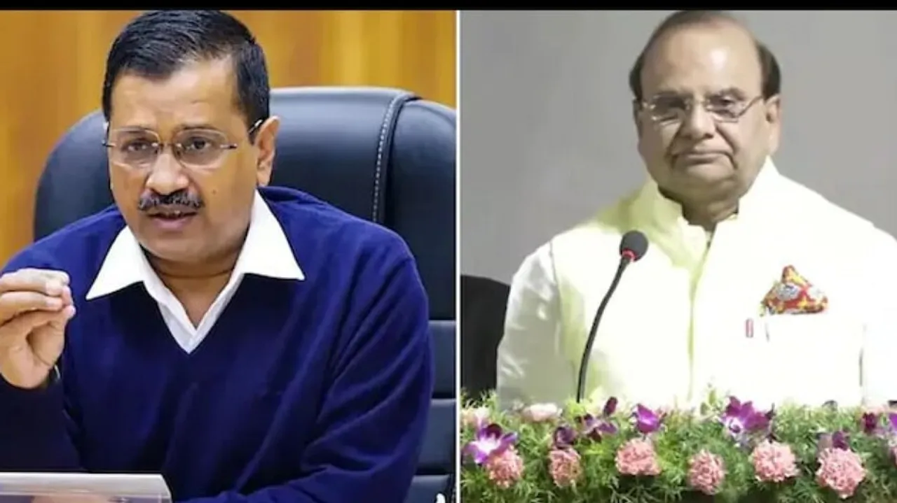delhi cm & lieutenant-governor