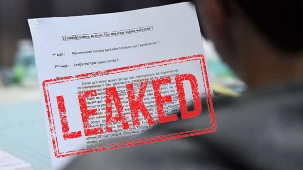 Paper leaked