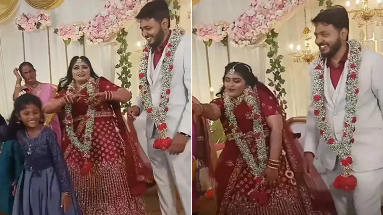 bride dance on stage