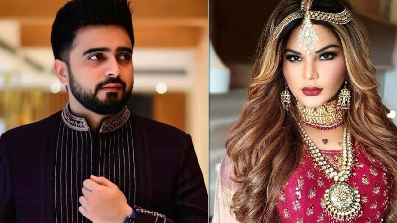 Rakhi Sawant with Husband