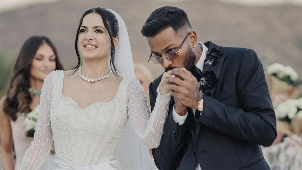 Hardik Pandya wife Natasa Stankovic
