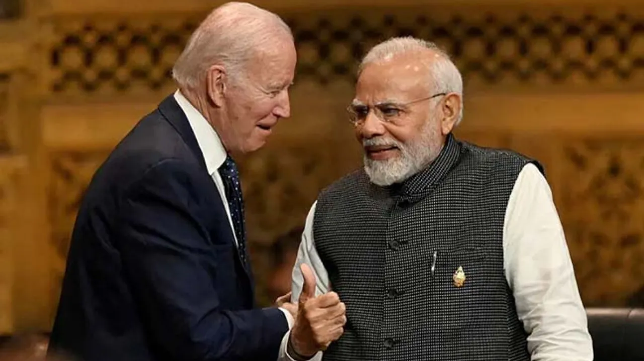  Joe biden with PM modi