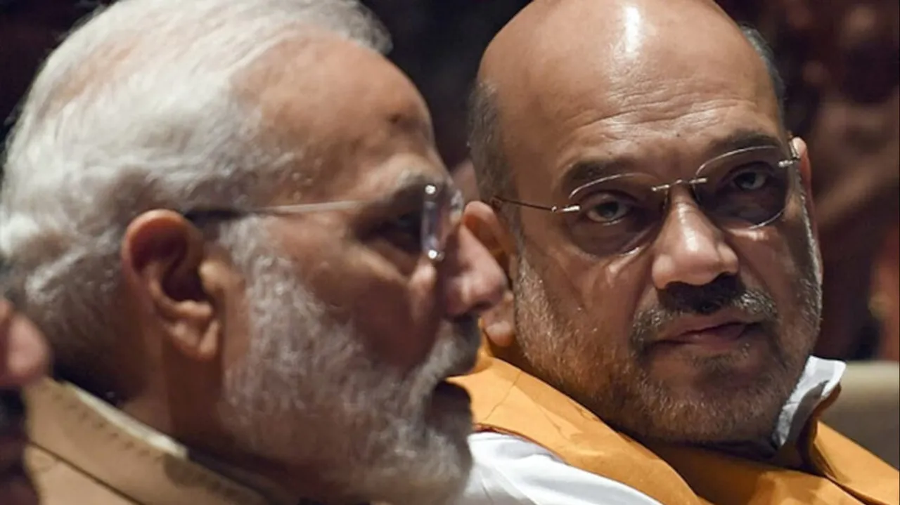 Modi and Amit shah