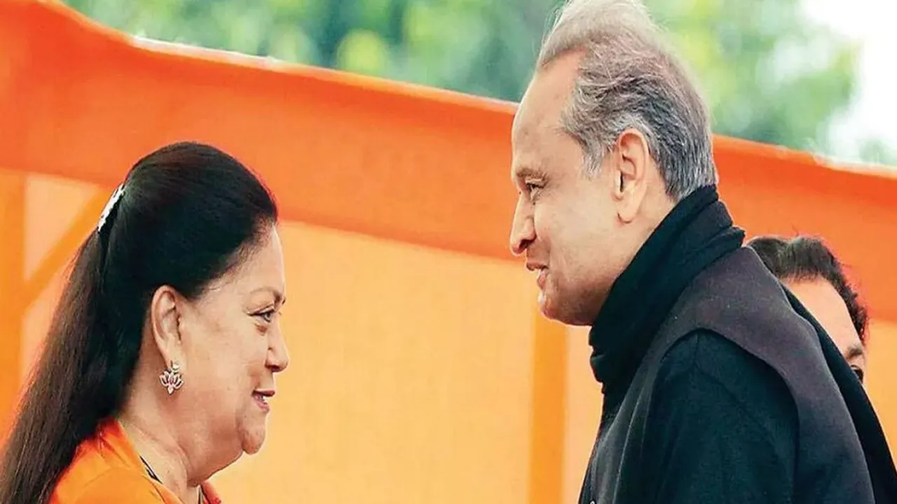 Ashok Gehlot & Vasundhara Raje