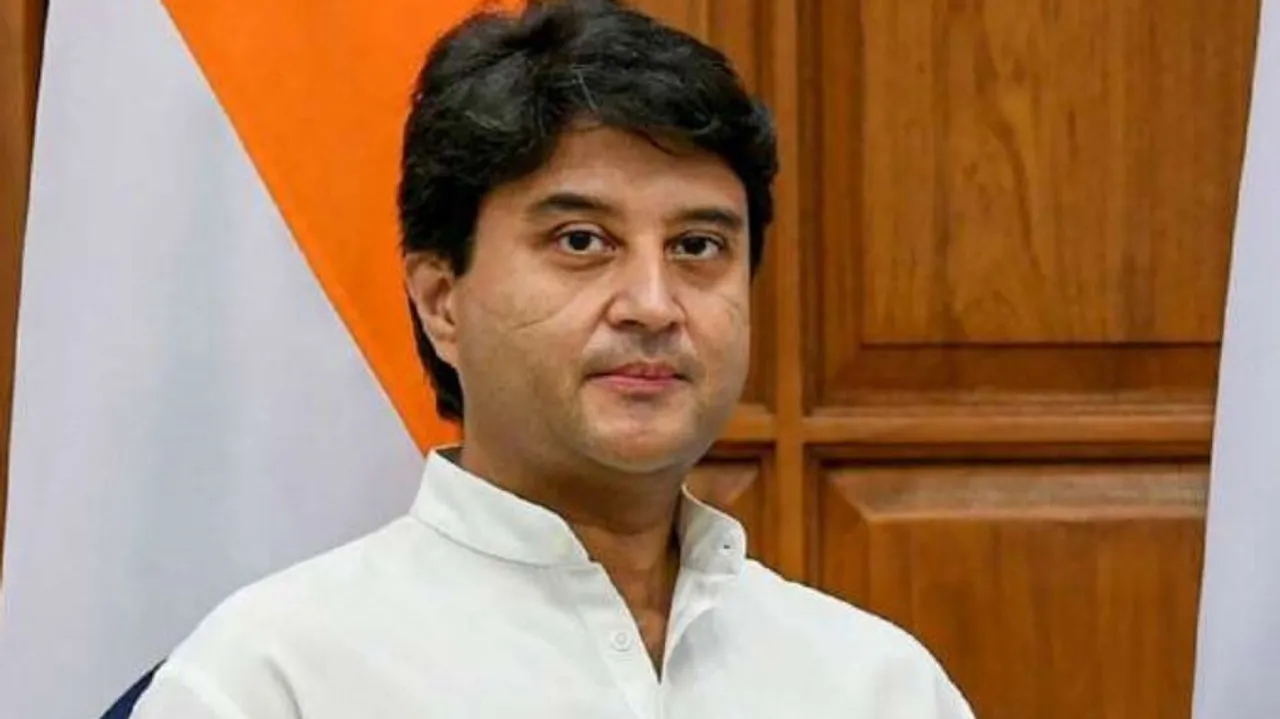 Union-minister Jyotiraditya Scinda