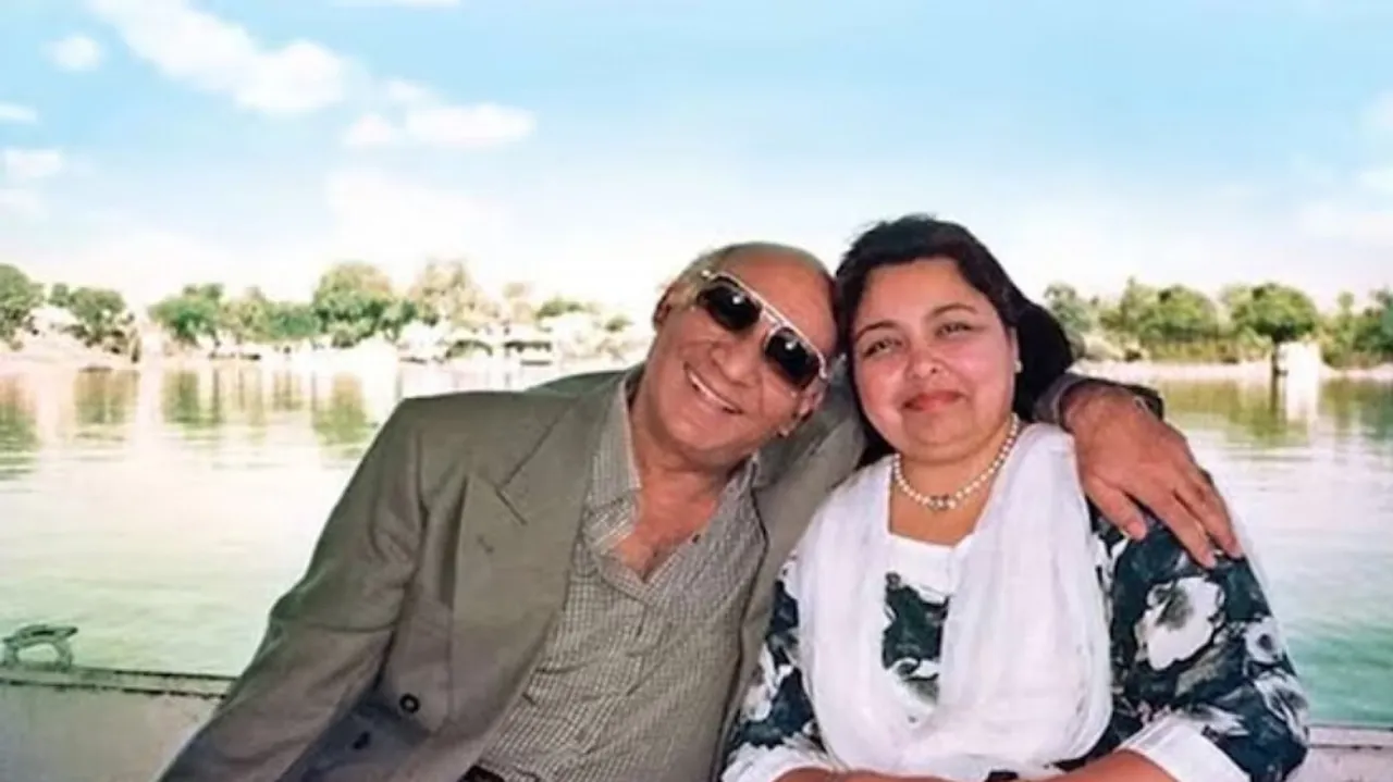 Late Yash Chopra and Palela chopra 