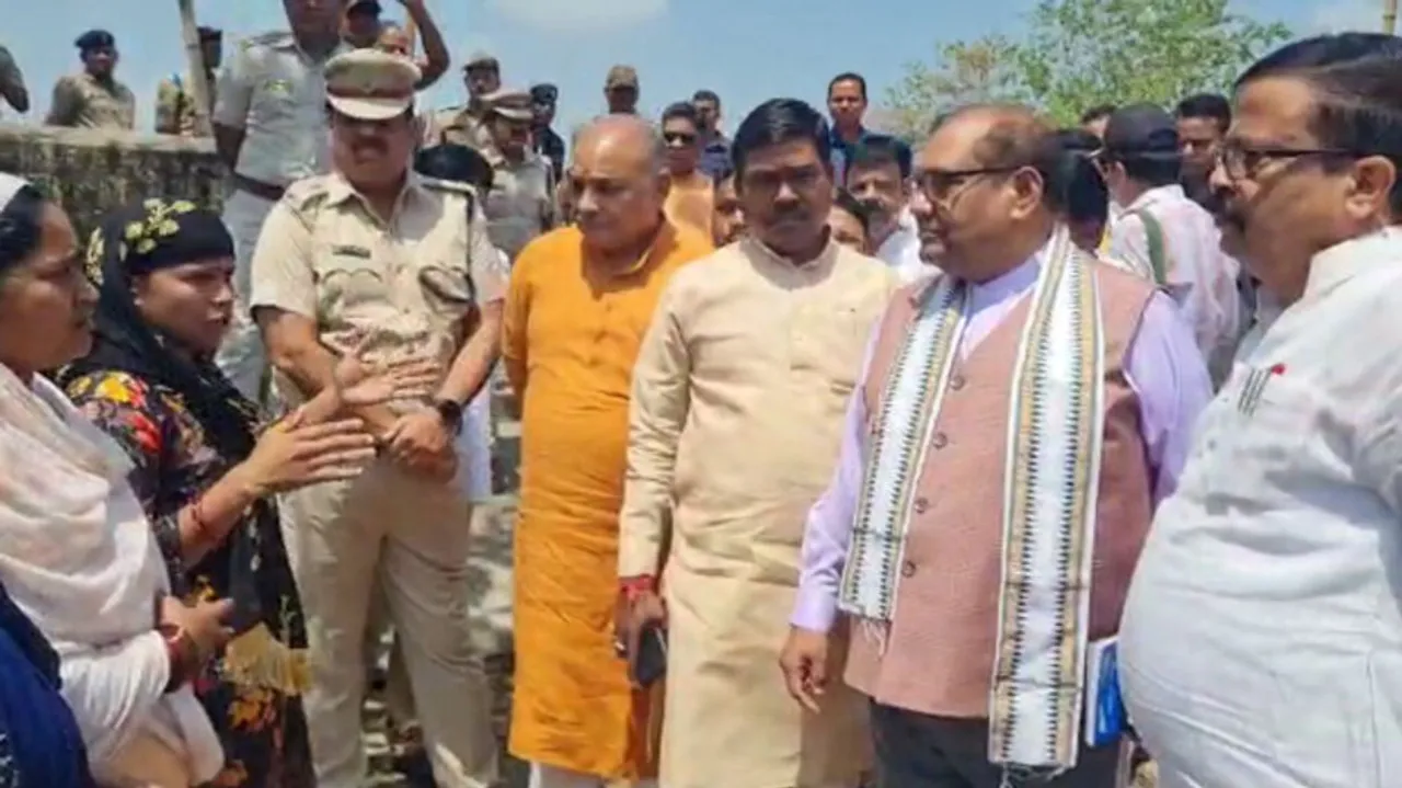 BJP fact-finding team 