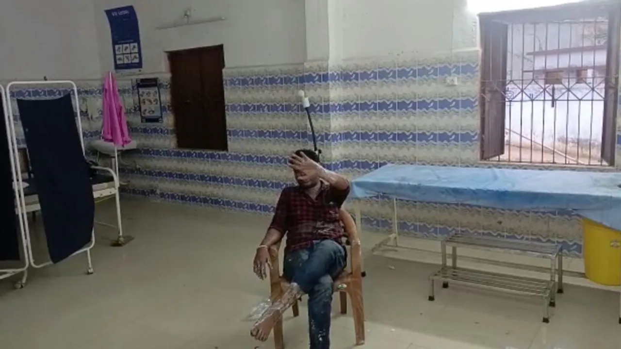 The young man who failed in love set the fire