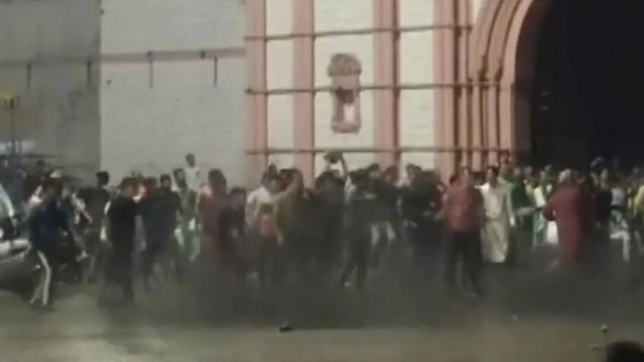 The incident occurred on Friday nigh