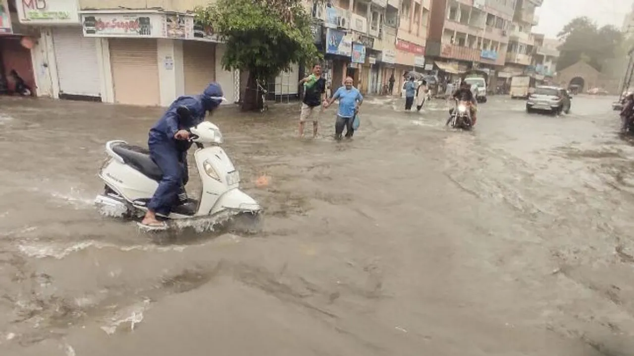 Rain disaster in Gujarat