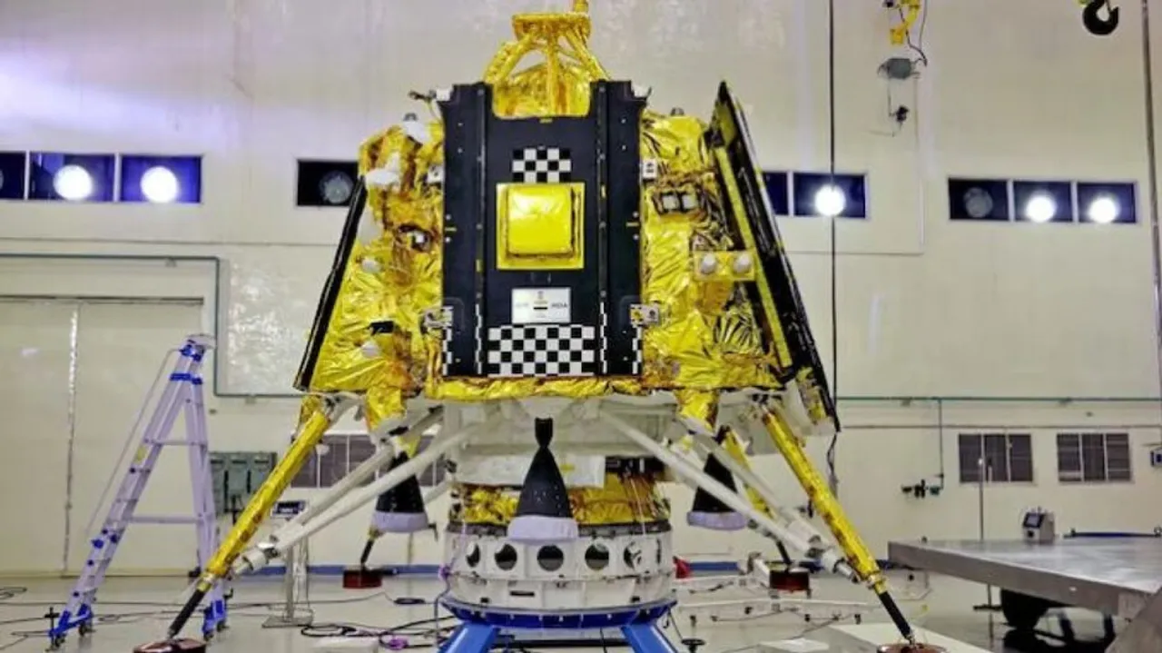 Chandrayaan-3 ahead of being loaded on GSLV Mk-III