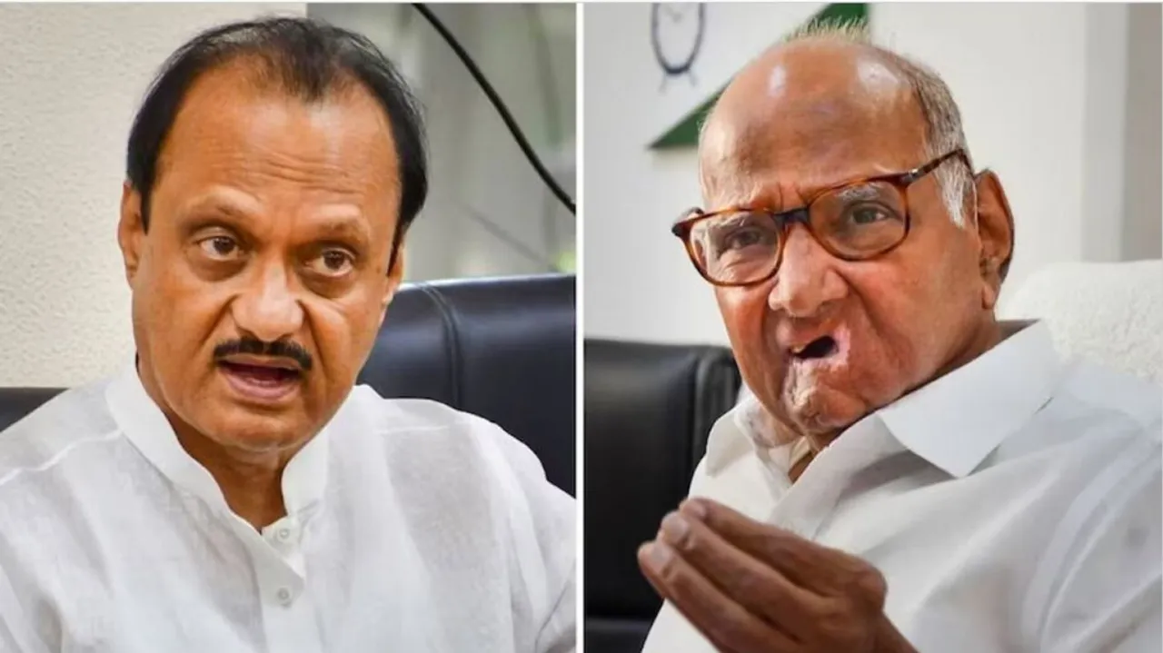 Sharad Pawar and Ajit Pawar