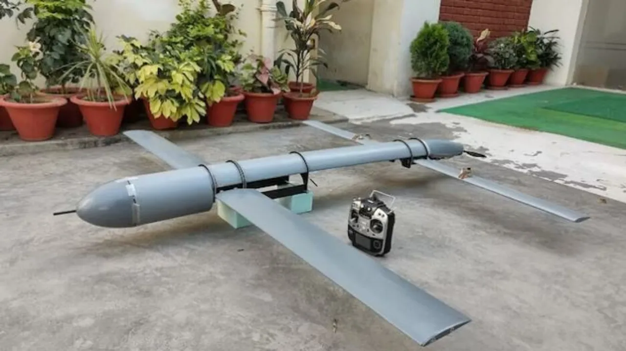 The indigenously developed drone