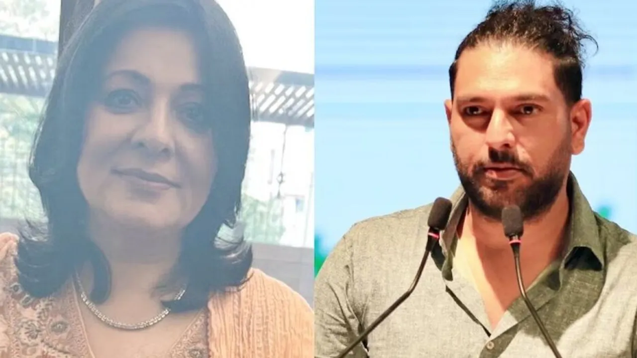 Yuvraj Singh & Mother Shabnam