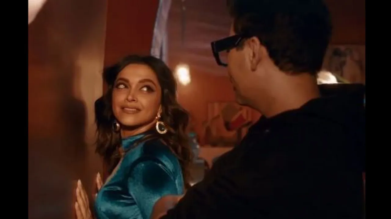   Deepika Padukone and Karan Johar