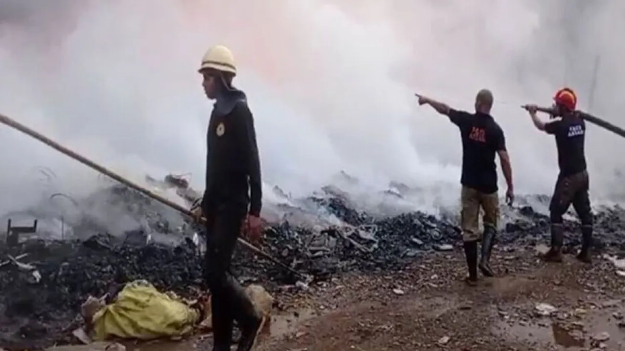 Fire Breaks Out Image 