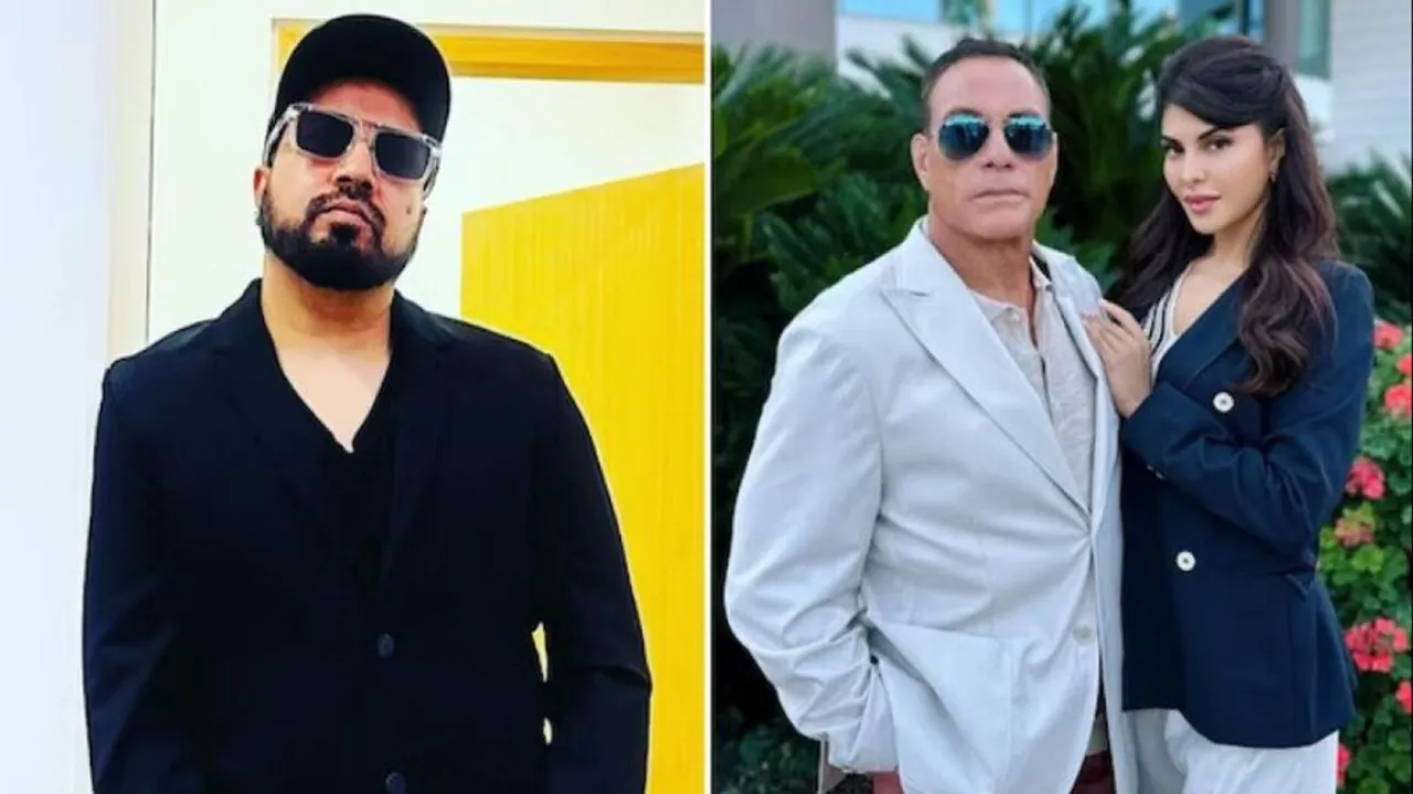 acqueliene Fernandez, Jean-Claude Van Damme & Mika Singh