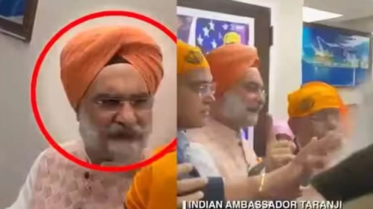Khalistanis heckle Indian ambassador