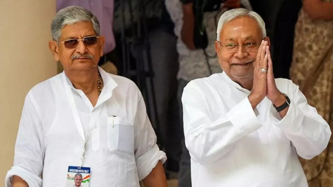 Lalan Singh & Nitish Kumar