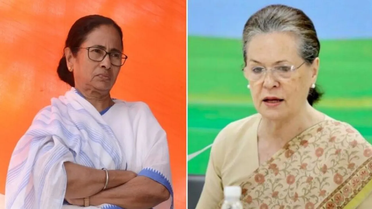 Mamata And Sonia