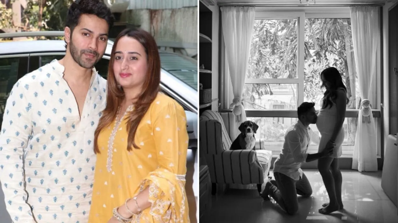 Varun Dhawan with wife Natasha Dalal