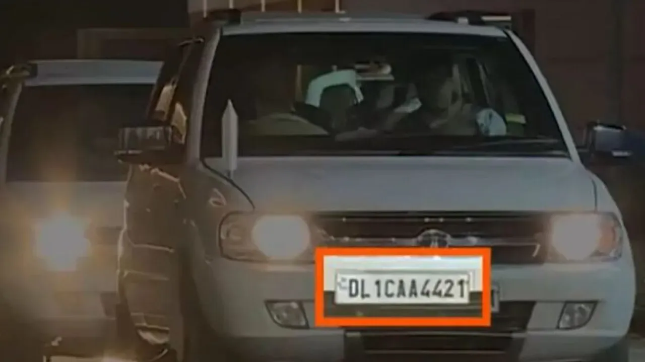 CAA On Car of Amit Shah