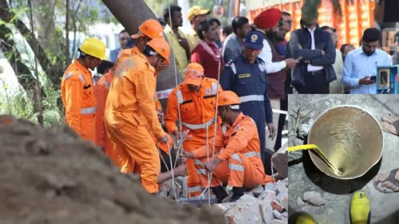 Man fell into borewell