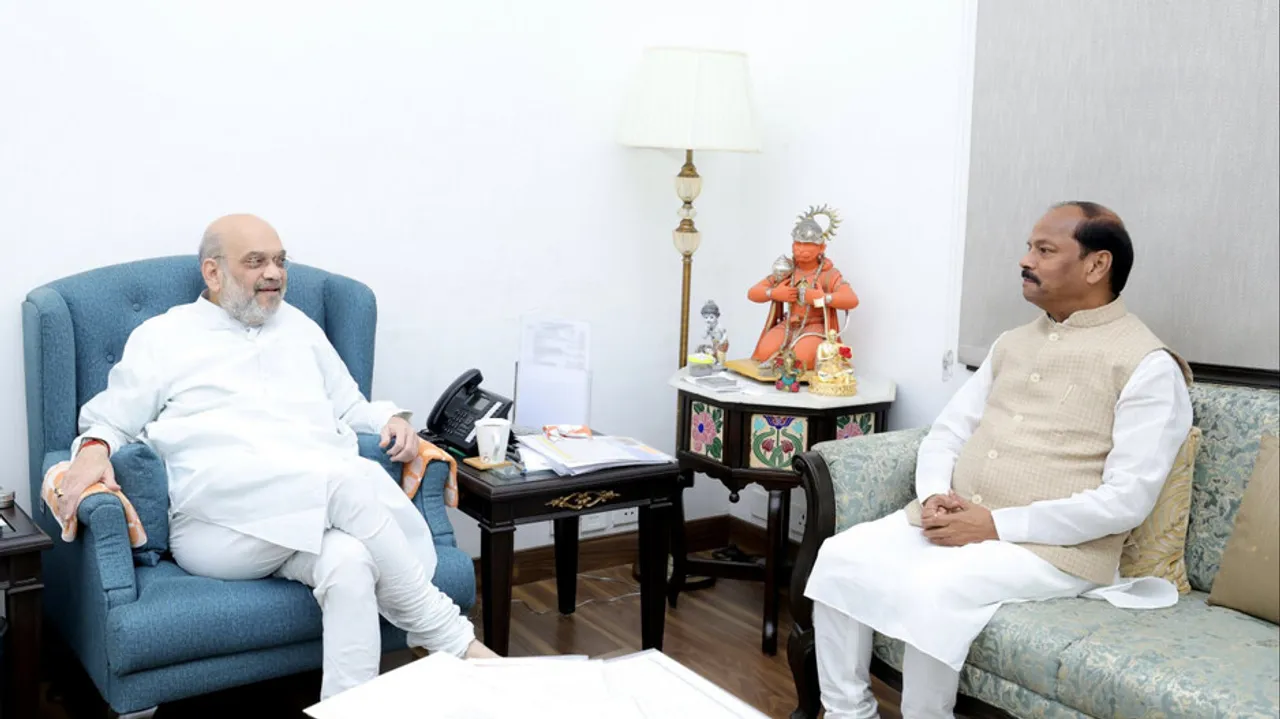 Amit Shah and Raghubar Das