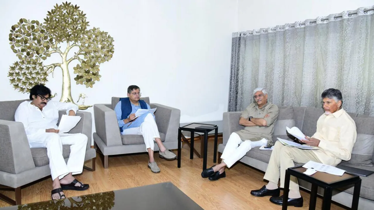 TDP, BJP and Jana Sena begin talks on seat sharing