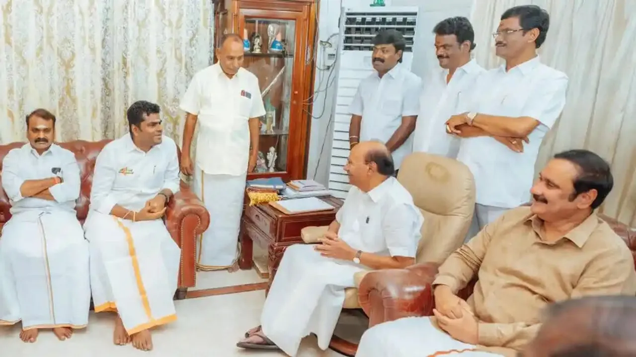 BJP and PMK Leaders 