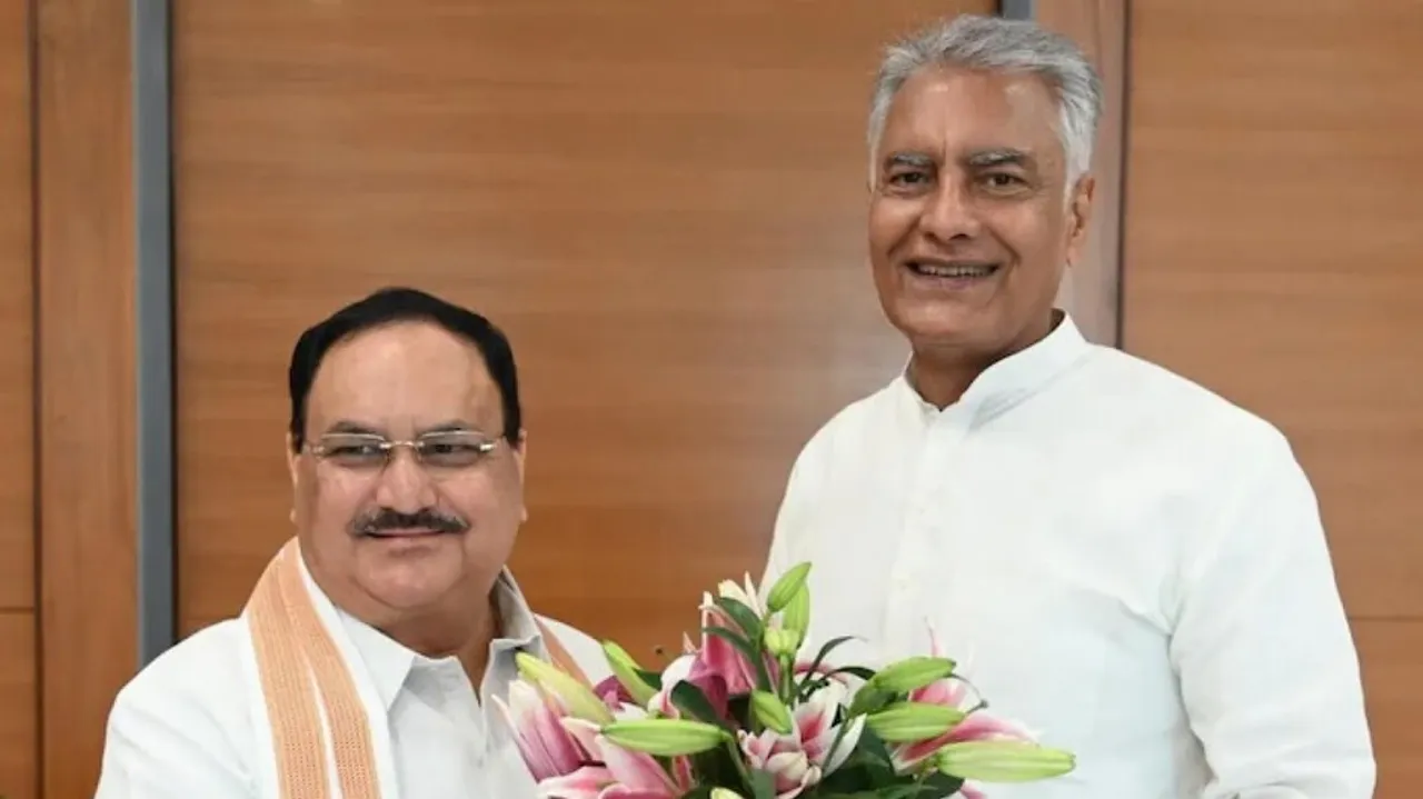 JP Nadda and Sunil Jakhar 