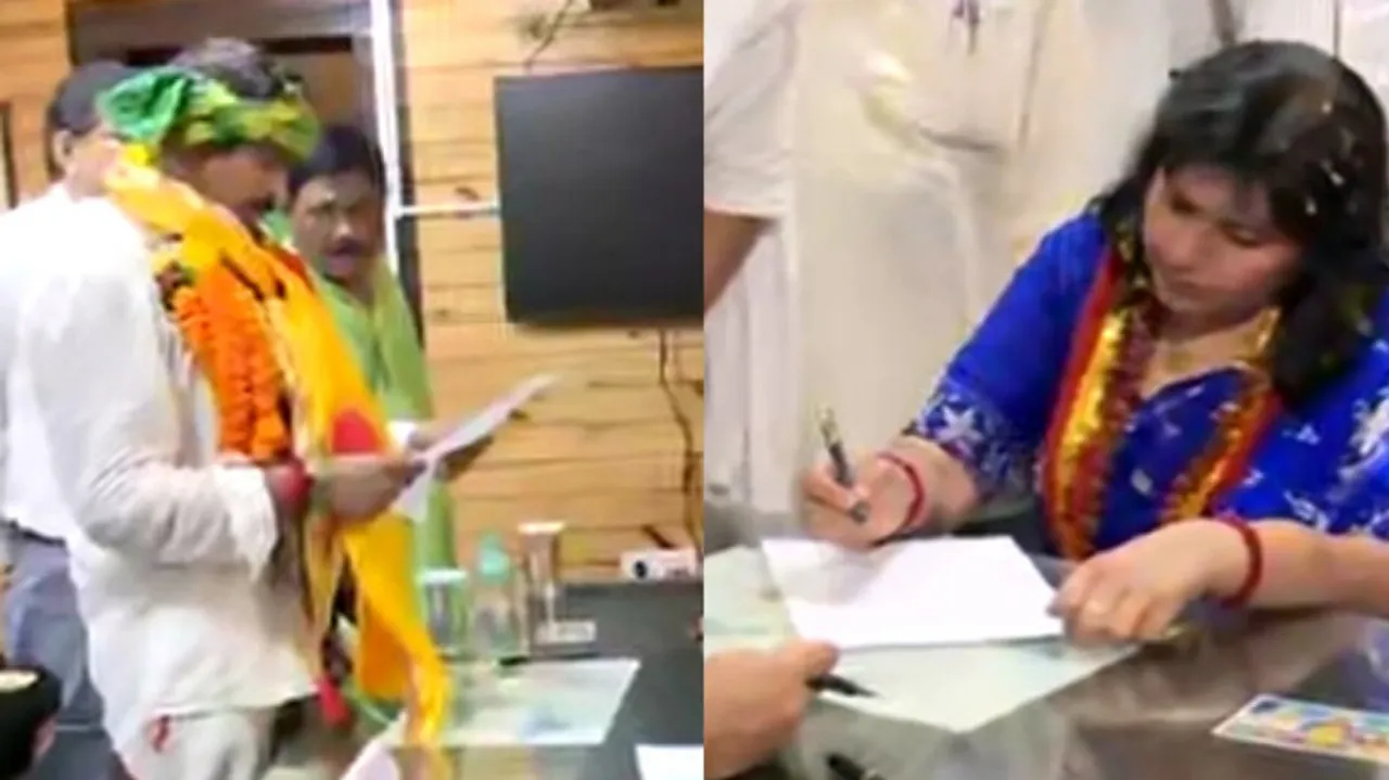 BJD & BJP Candidate nomination