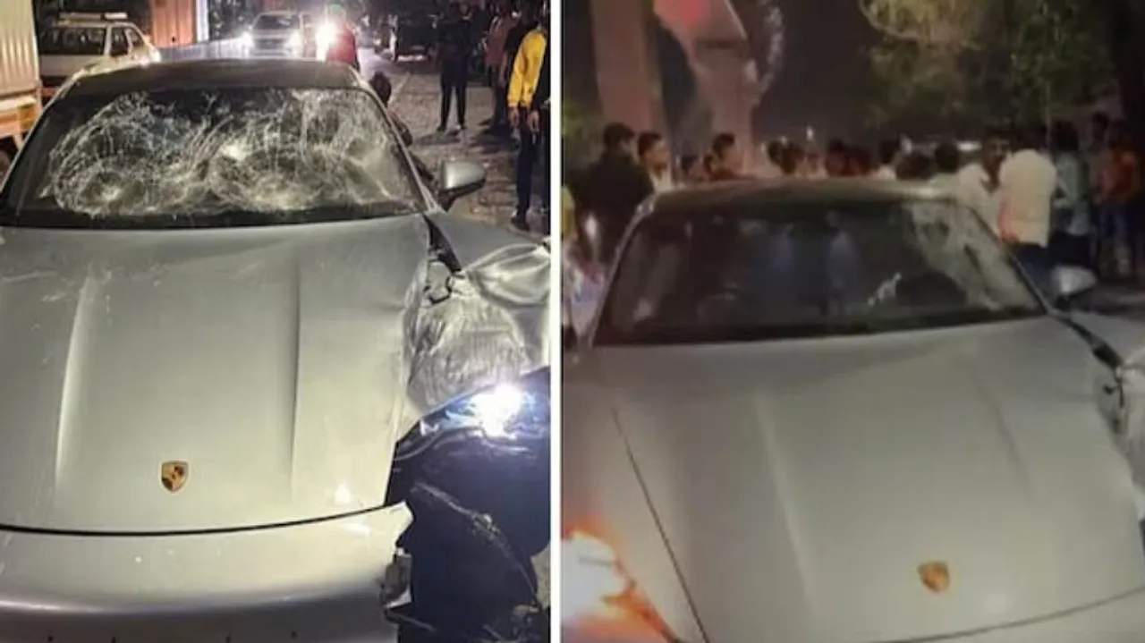 Porsche Car Accident