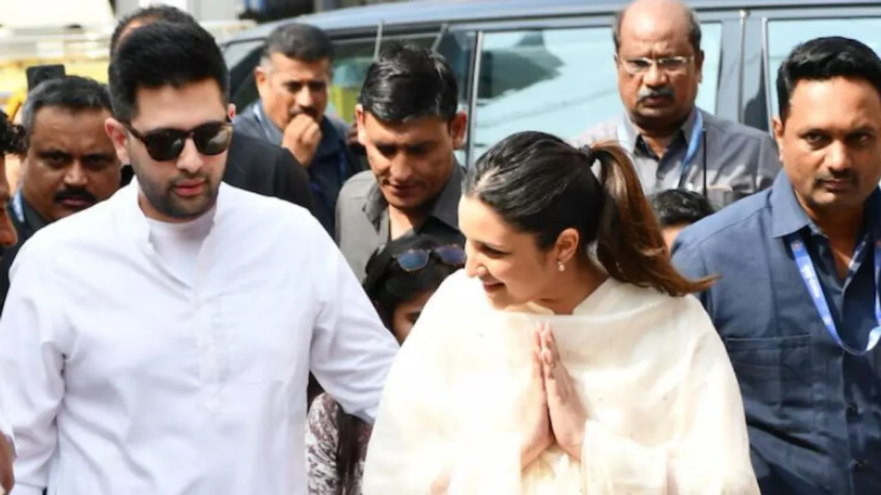  Raghav Chadha & Parineeti Chopra