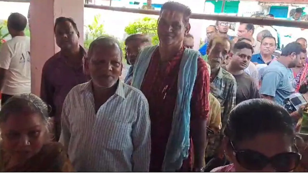 Gathering for voting