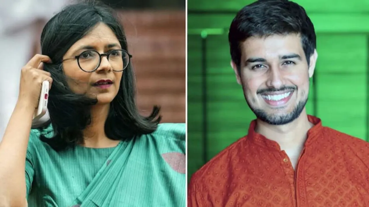 Swati Maliwal & Dhruv Rathee