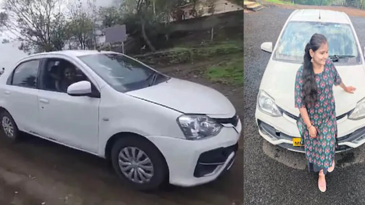 Woman Reverses Car Off Cliff