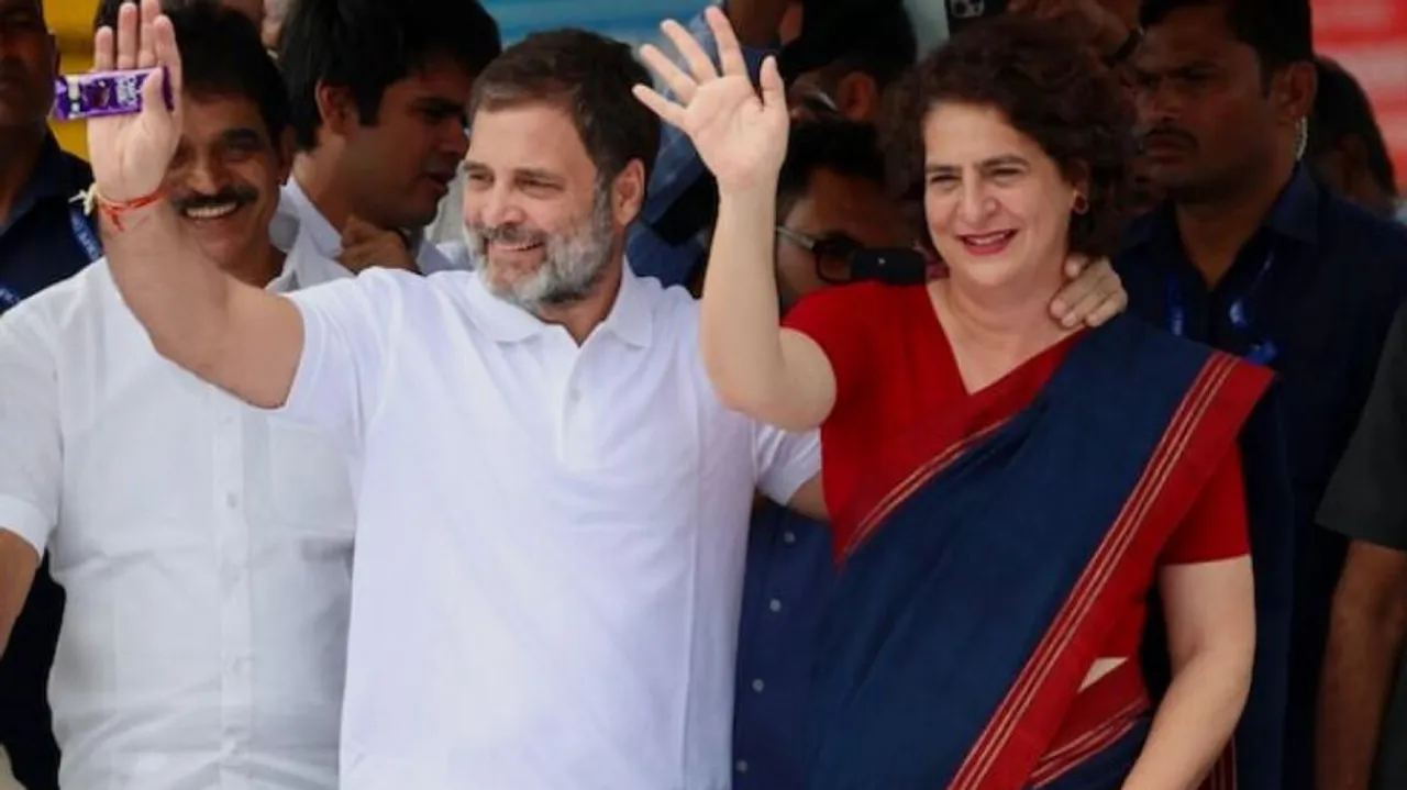 Rahul Gandhi & Priyanka Gandhi 
