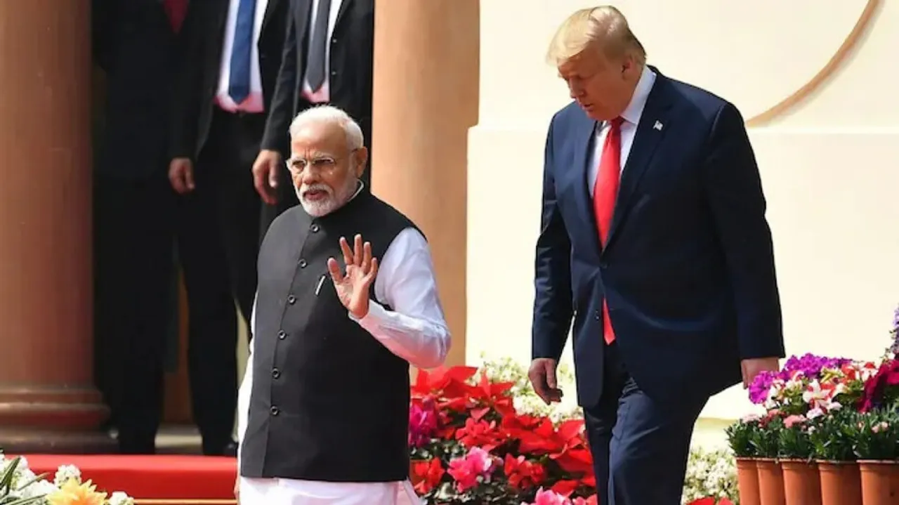 PM Narendra Modi and Donald Trump